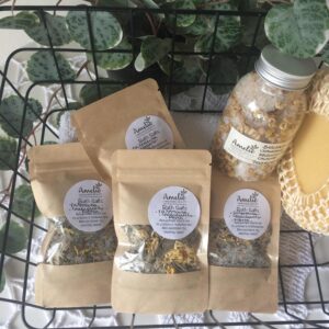 Bath Salts | Antioxidant - Άλατα μπάνιου με βότανα για αποτοξίνωση 40gr