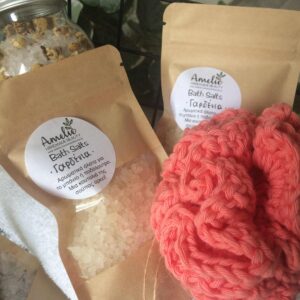 Bath Salts |  Gardenia - Άλατα μπάνιου με Γαρδένια 70gr