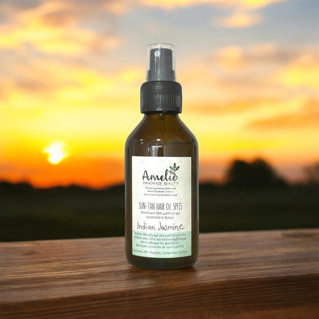 Sun-Tan Hair Oil - Αντηλιακό Λάδι Μαλλιών SPF15  100ml